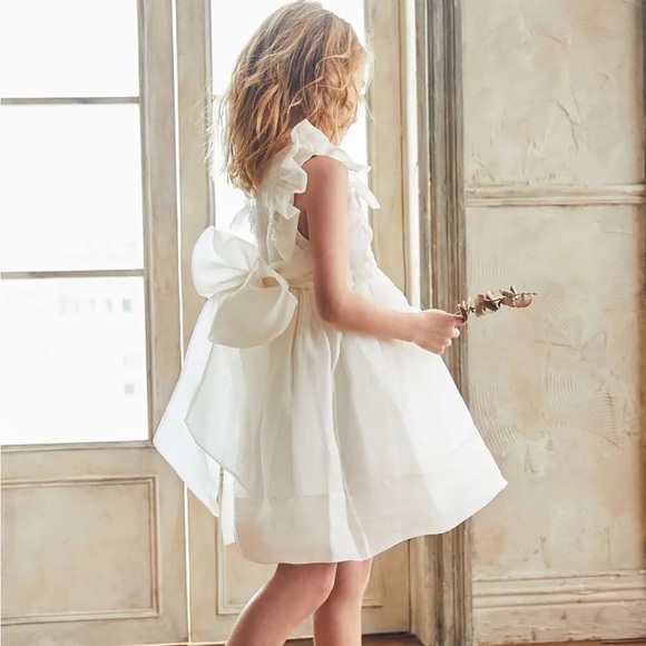 LOVE by Nellystella Flower Girl Dress - Mae in Star White - Picture 4 of 8